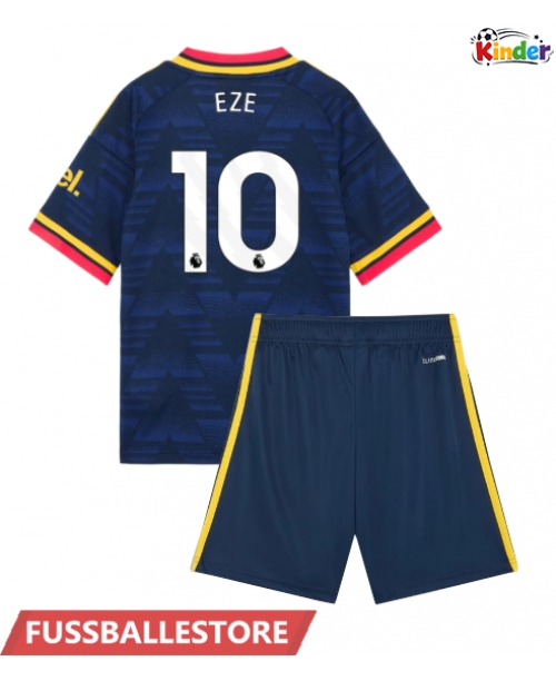 Günstige Arsenal Eberechi Eze #10 Auswärts Trikotsatzt Kinder 2026-27 Kurzarm (+ Kurze Hosen)